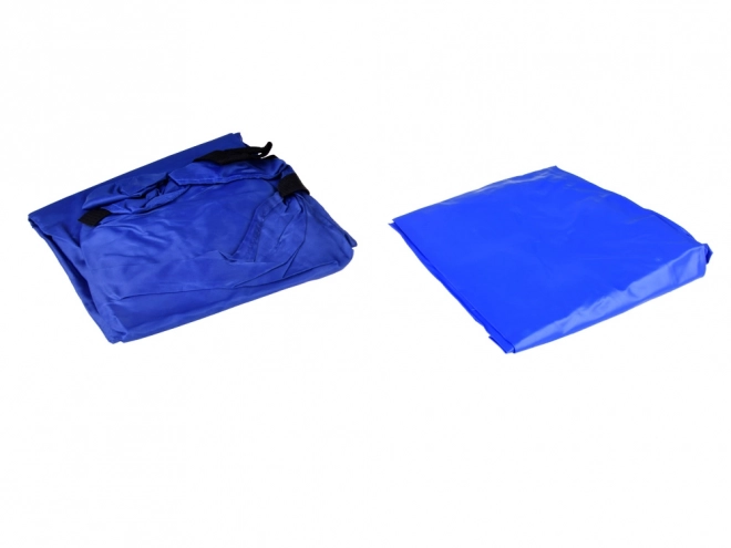 Groot comfortabel ligbed met drijvende stoel