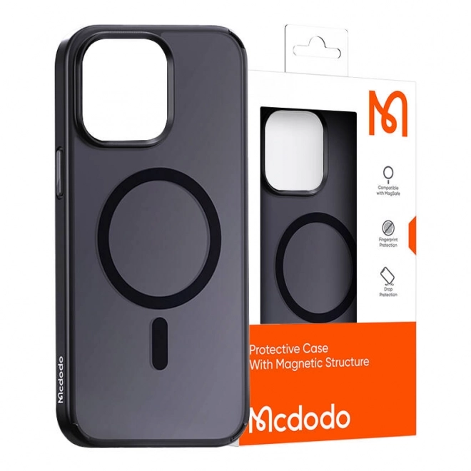Magnetische hoes voor iPhone 15 Pro zwart