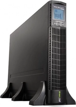 Rack-UPS noodstroomvoorziening Green Cell RTII 1000VA 900W met LCD