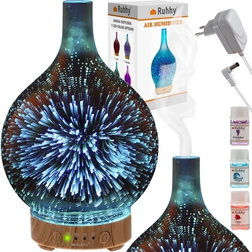 Aroma diffuser - luchtbevochtiger 100ml Ruhhy 22356