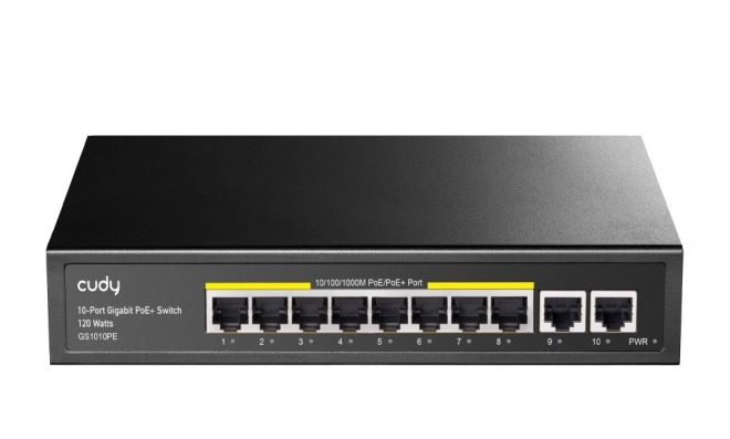 Cudy 10-Poorts Gigabit PoE+ Schakelaar