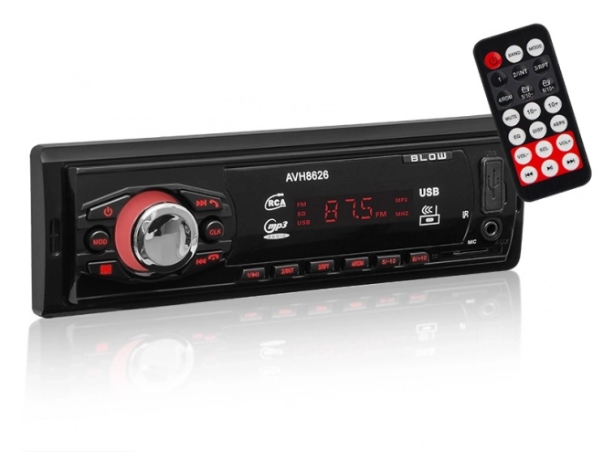 Auto radio BLOW met USB en Bluetooth