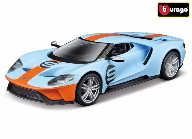 Ford GT 2019 Nr.9 Heritage Edition model in schaal 1:32 van Bburago