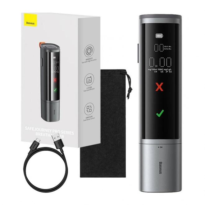 Elektronische alcoholtester Baseus SafeJourney Pro