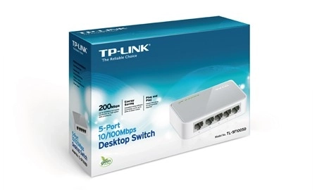 Switch TP-Link SF1005D 5-poorts 10/100Mbps