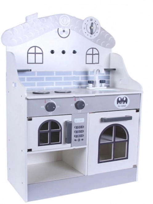 Houten keuken met accessoires Huisje