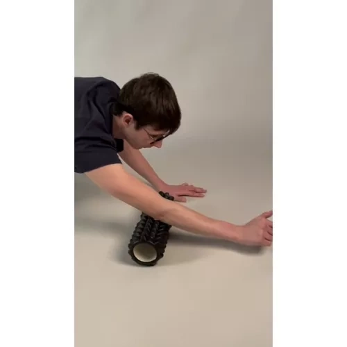 Yoga roller - massageroller (zwart) 23570