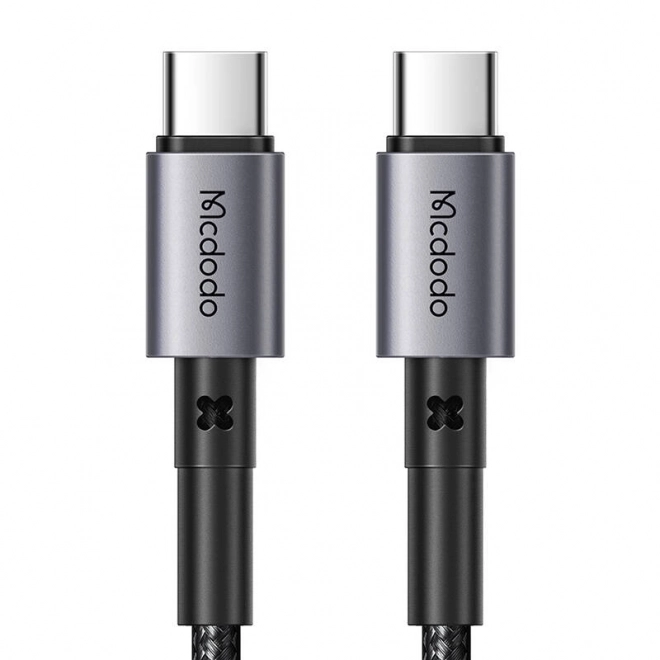Kabel USB-C naar USB-C 65W 1,5 m zwart