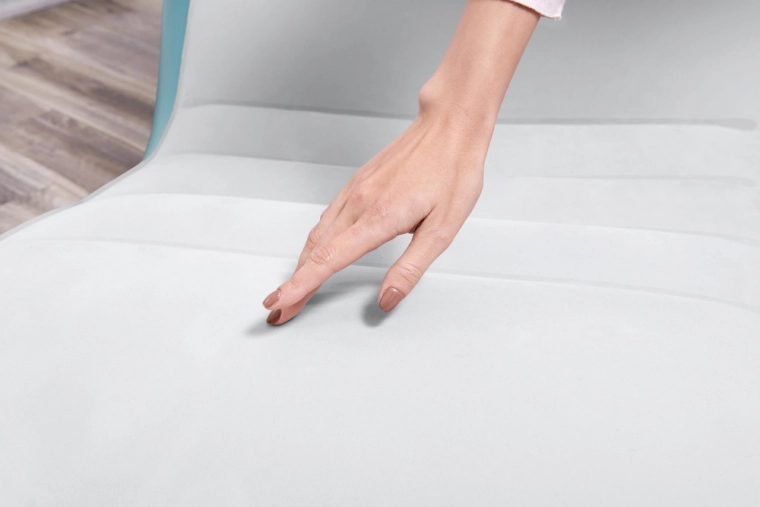 Zacht veloursachtig flock-oppervlak