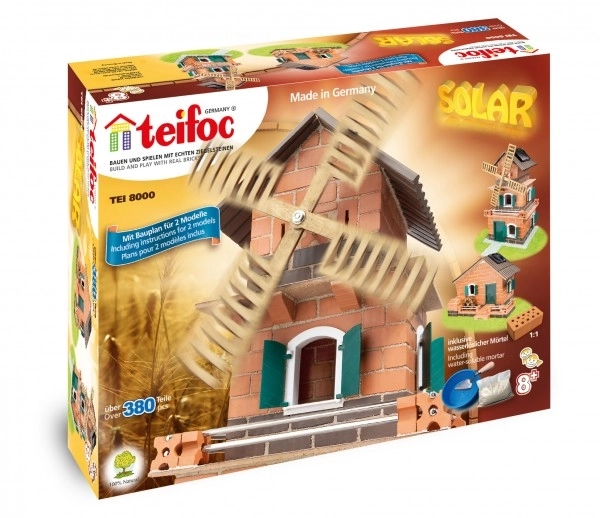 Bouwset Teifoc Molen met zonne-energie
