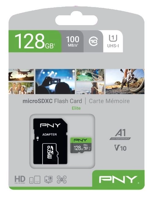 128GB geheugenkaart MicroSDXC P-SDU128V11100EL-GE
