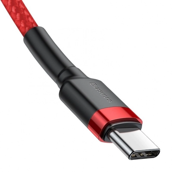 Kabel Baseus Cafule USB-C PD2.0 60W 2m Rood