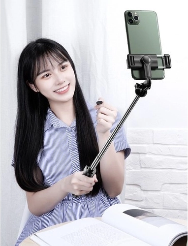 Telescoopstick en 360° draaibare houder