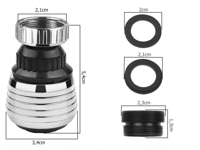 Perlator voor Kraan Rounder 360
