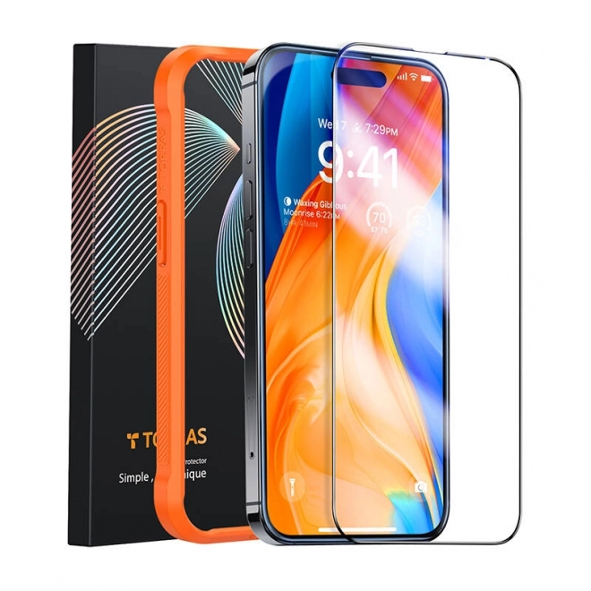 Gehard glas voor iPhone 15 Pro Max Torras Insta-III Master