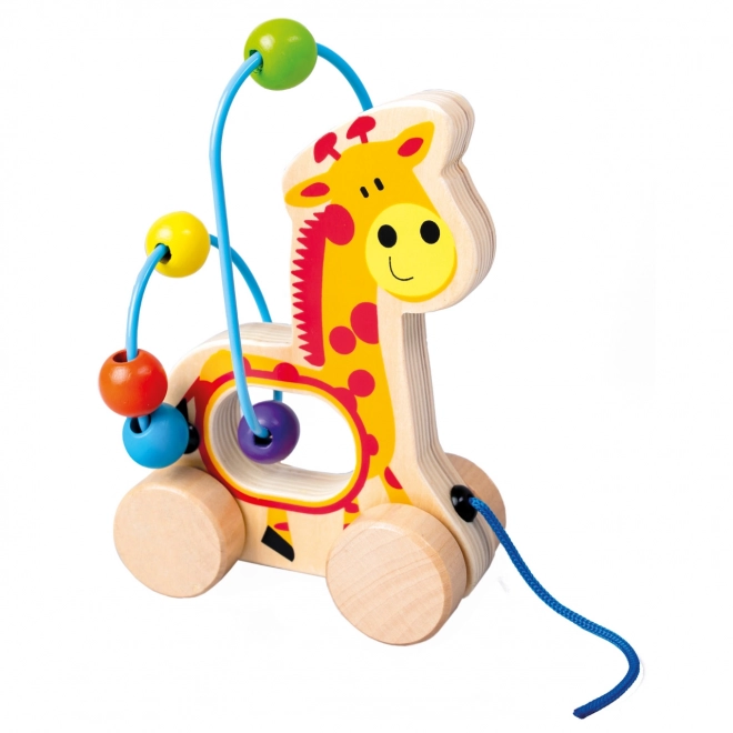 Bino Doolhof met kralen Giraffe