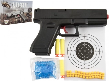 Kogelpistool met accessoires 20 cm