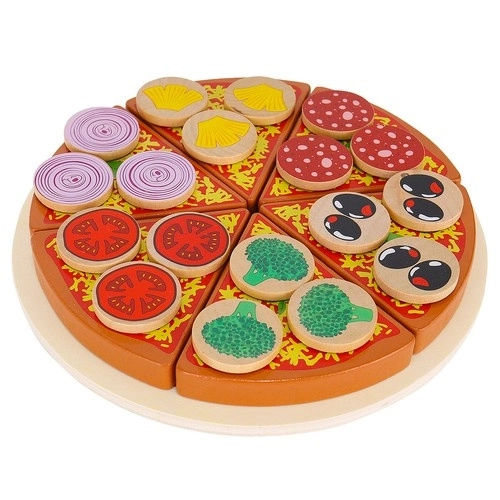 Houten pizza - set 22471