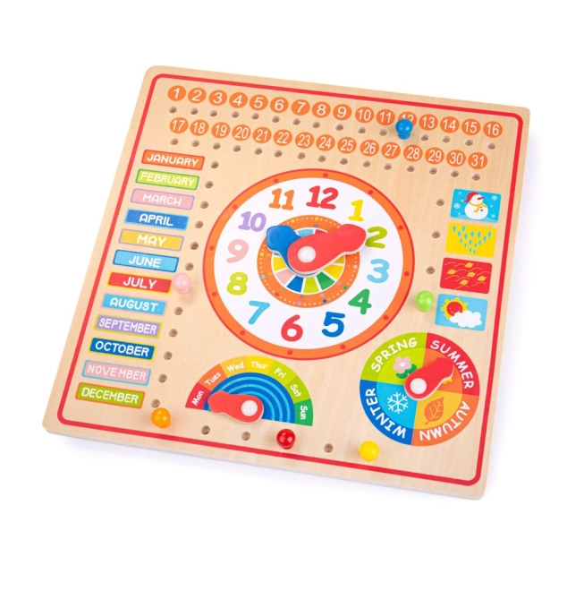 Tijd en kalender spelenderwijs leren