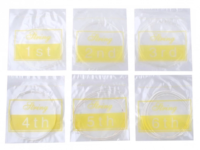 Nylon snaren voor klassieke gitaar - set van 6 stuks
