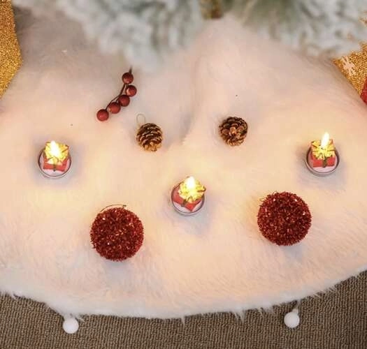 Tafelkleed onder kerstboom - tapijt 78cm Ruhhy 22225