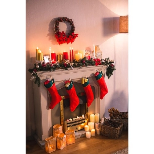 Kerstguirlande voor kerstboom 1m Ruhhy 22327