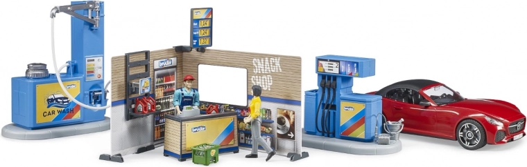 Werkende waterwasstraat