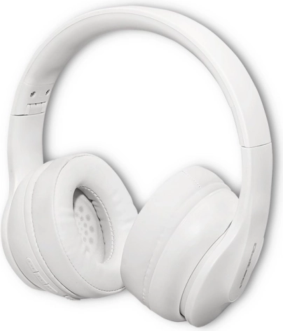 Draadloze koptelefoon met microfoon BT 5.0 – Wit