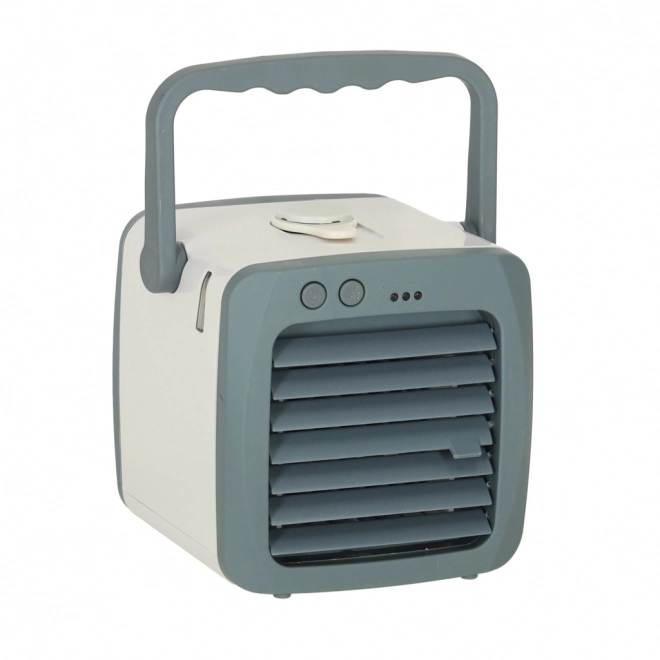 Mobiele tafelventilator luchtkoeler luchtbevochtiger USB wit