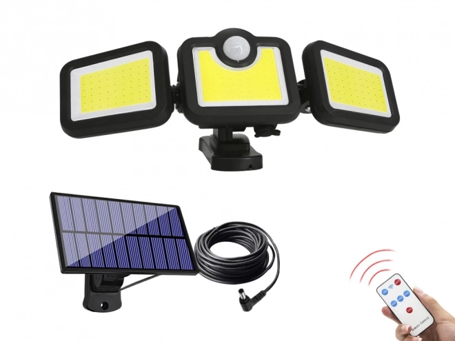 Zonne-licht met bewegingssensor en 171 LED's