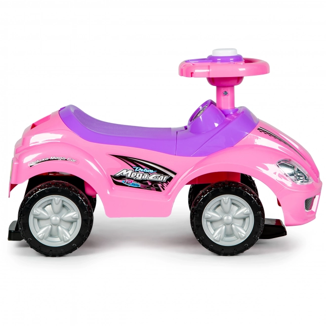 Kinderloopfiets 3v1 met claxon - roze