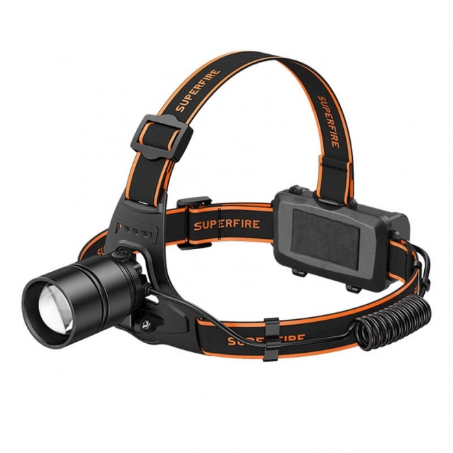 Superfire Hoofdlamp met helderheid 500 lm