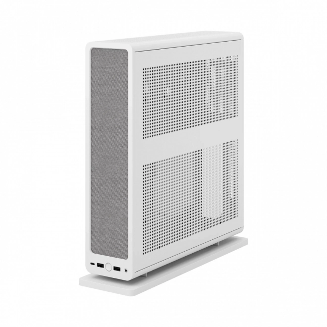 Witte pc-behuizing Ridge mITX PCIE 4.0