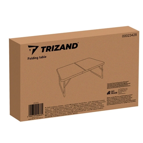 Opvouwbare reistafel TRIZAND