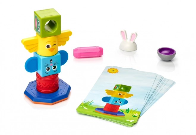 Magnetische bouwset SmartMax Mijn eerste totem - 8 stukken