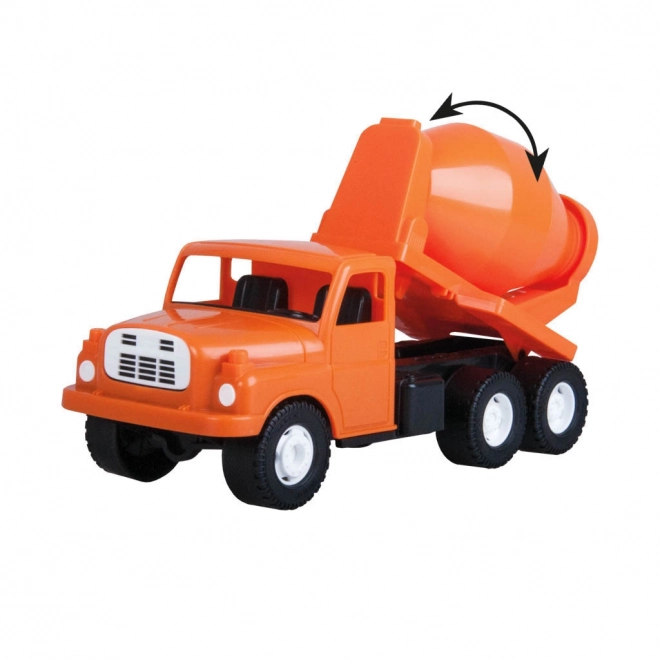 Auto Tatra 148 - oranje betonmixer