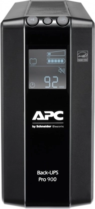 Noodstroomvoorziening APC Back-UPS Pro 900 VA met AVR en LCD, 6x C13