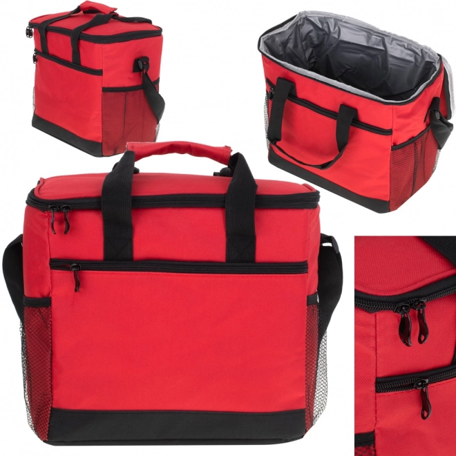 Rode thermotas 16L voor picknick