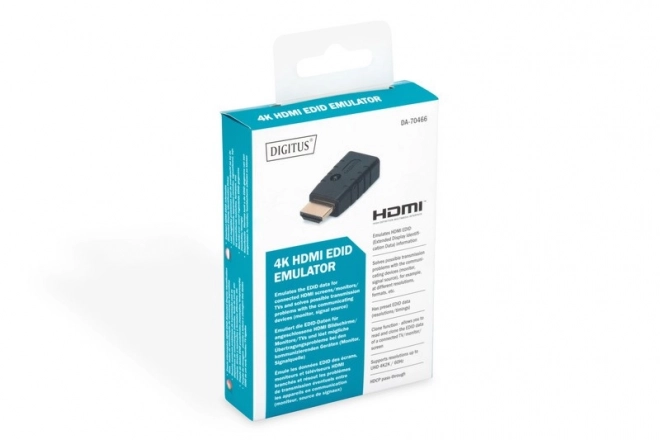 EDID-emulator voor HDMI-signalen 4K 60Hz UHD HDCP 2.2