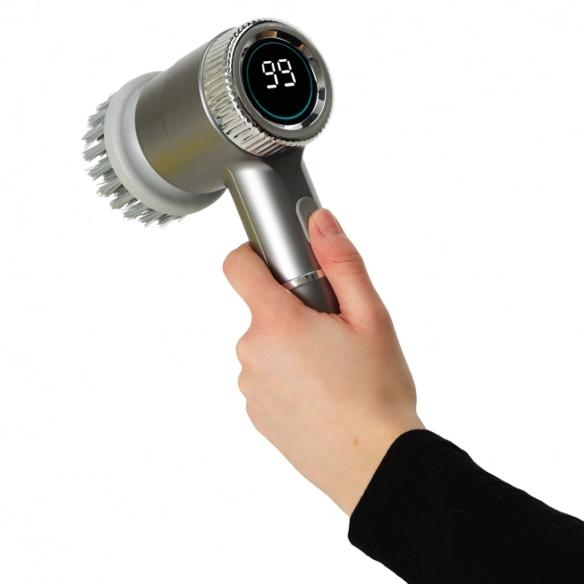 Elektrische reinigingsborstel 5-in-1 met LED voor badkamers en vloeren