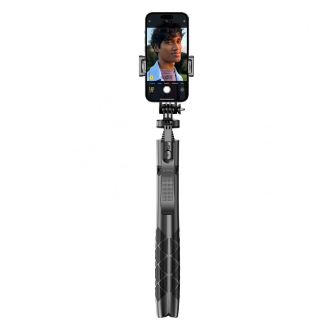 SelfieGo Ultra uitbreidbare selfie stick met Bluetooth statief