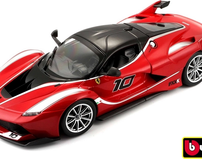 Bburago 1:24 Ferrari Racing FXX K Metallic Rood
