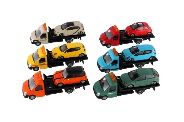 Bburago 1:43 Takelwagen Flatbed Transport, verschillende soorten