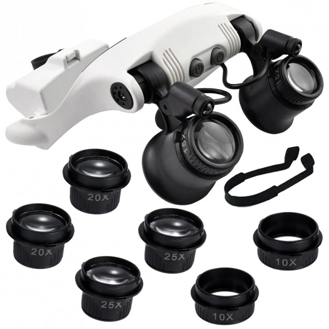Ooglens met LED voor reparaties