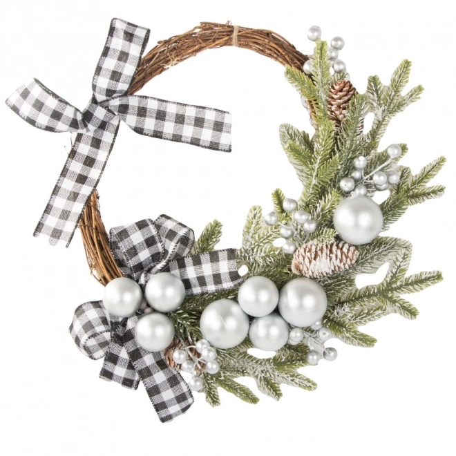 Kerstdecoratieve krans voor deur en muur