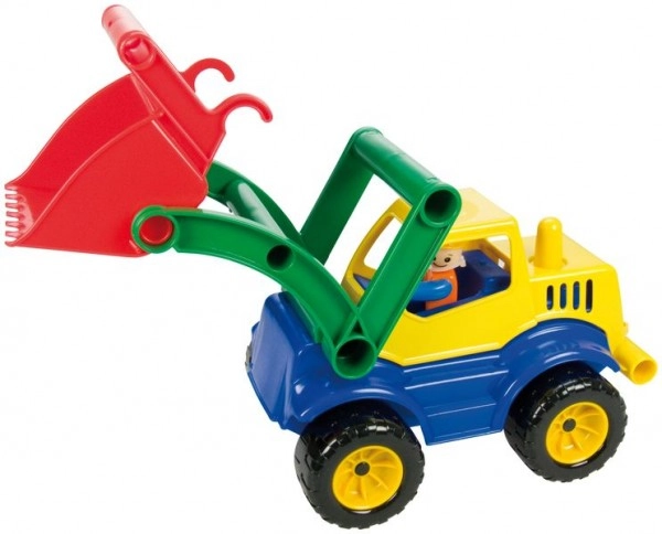 Openbare cabine met actieve figuur
