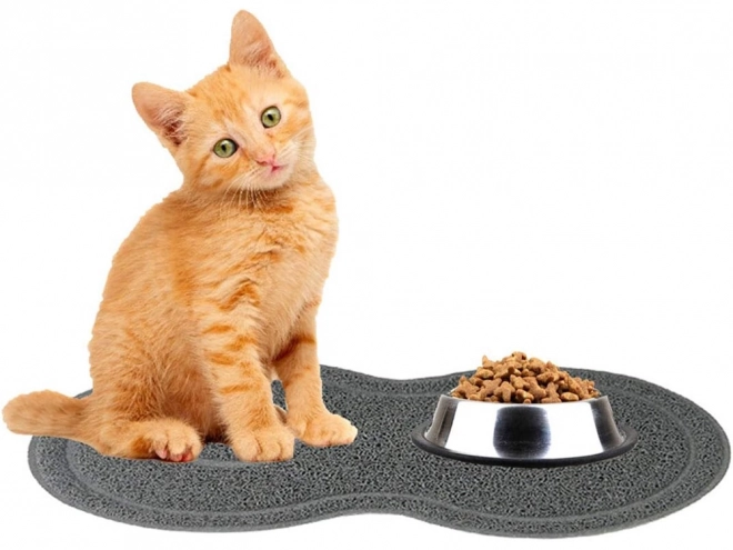 Waterdicht en antislip mat onder bakjes voor honden en katten