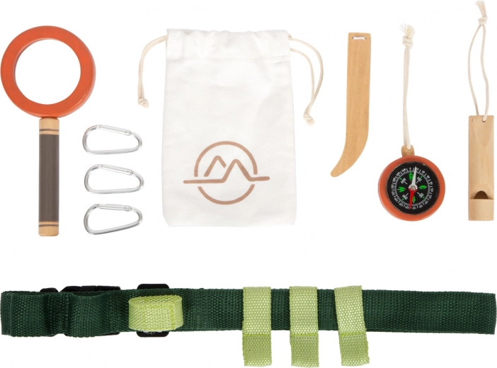 Complete uitrusting voor ontdekkingen