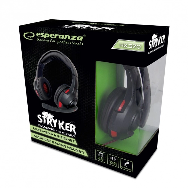 Gaming koptelefoon met microfoon STRYKER