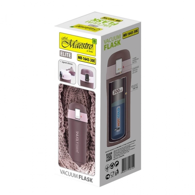 300 ml thermosbeker Snugly MR-1643-30E bruin